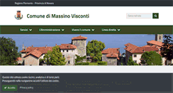 Desktop Screenshot of comune.massinovisconti.no.it